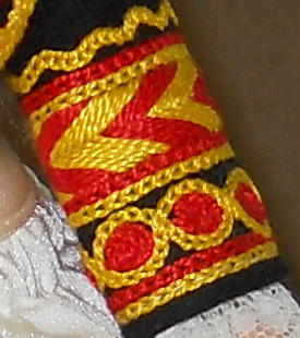 Embroidery detail