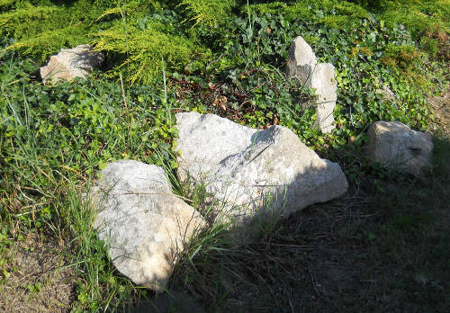 Stones from Saint-Sauveur chapel